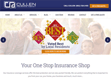 Tablet Screenshot of culleninsuranceagency.com